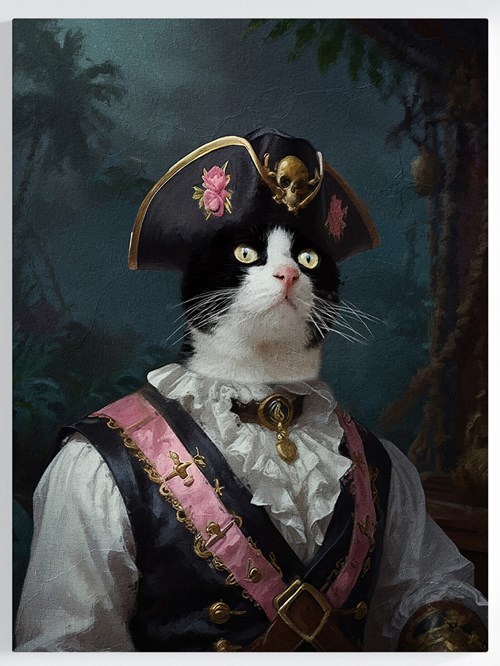 Royales Portrait - Pirat