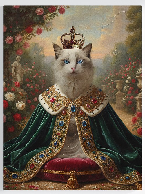 Royales Portrait - königlicher Stil