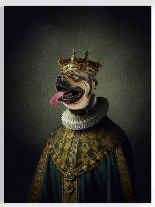 Royales Portrait - königlicher Stil