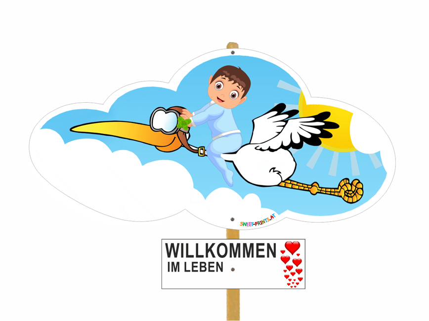 Babystorch Junge blau