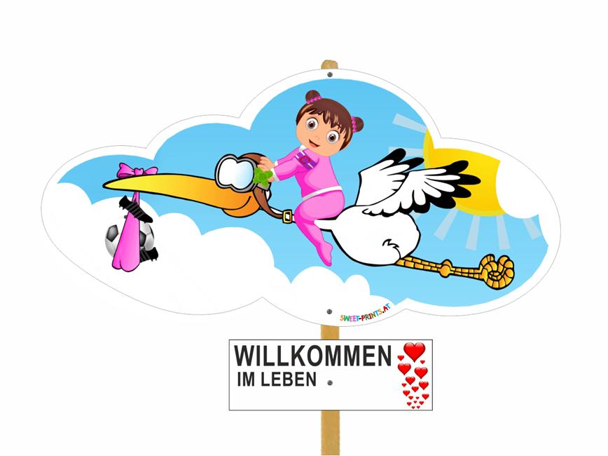 Babystorch Fußball Mädchen rosa