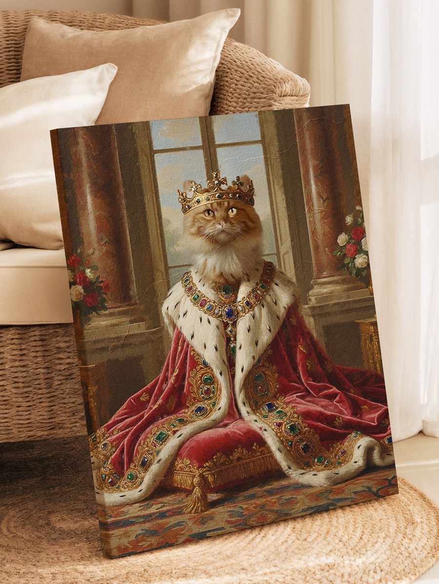 Katzenportrait - Royales Portrait - Beispiel
