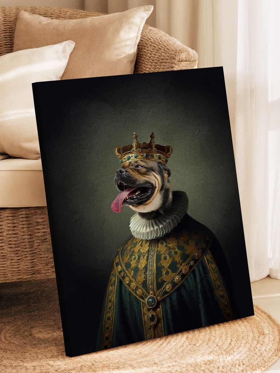 Hundeportrait - Royales Portrait - Beispiel