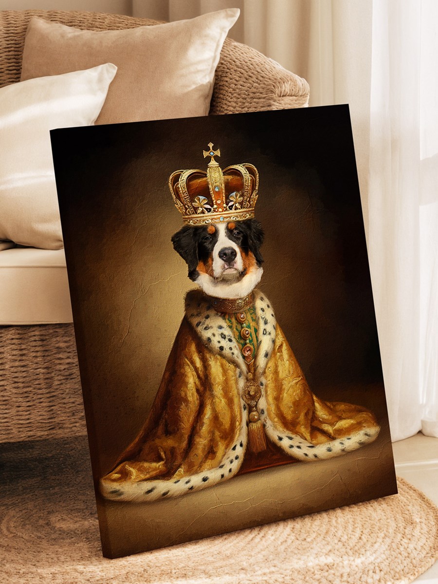 Hundeportrait - Royales Portrait - Beispiel