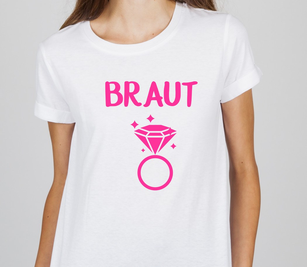 Polterabend T-Shirt für Braut: