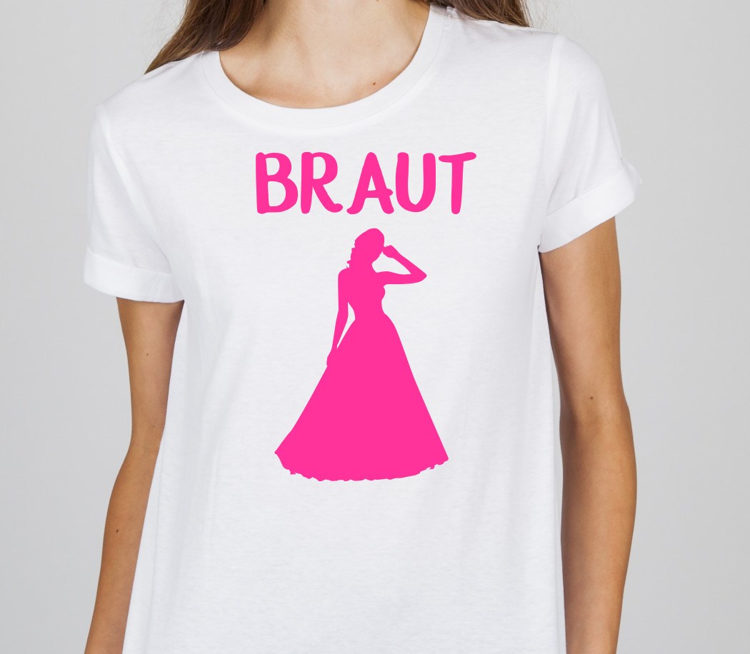 Polter T-Shirt für Braut Polterabend: