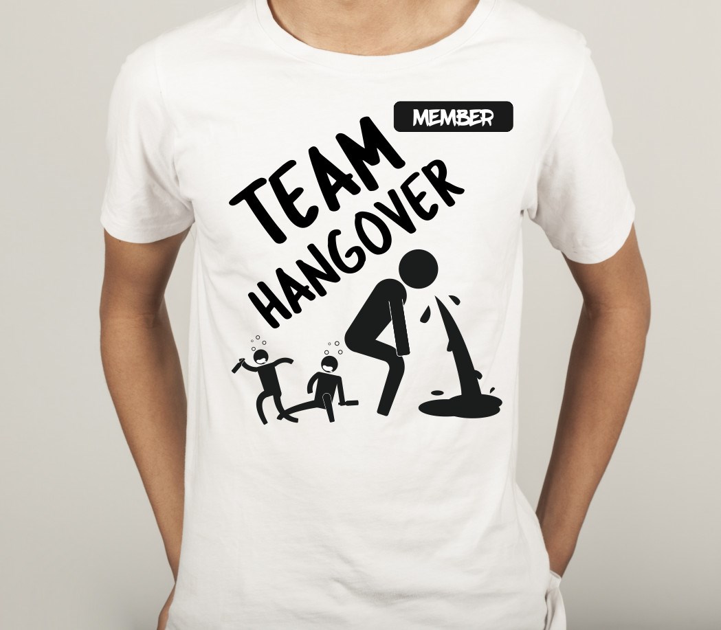 Polterabend Shirt fürs TEAM: Team Hangover - Member
