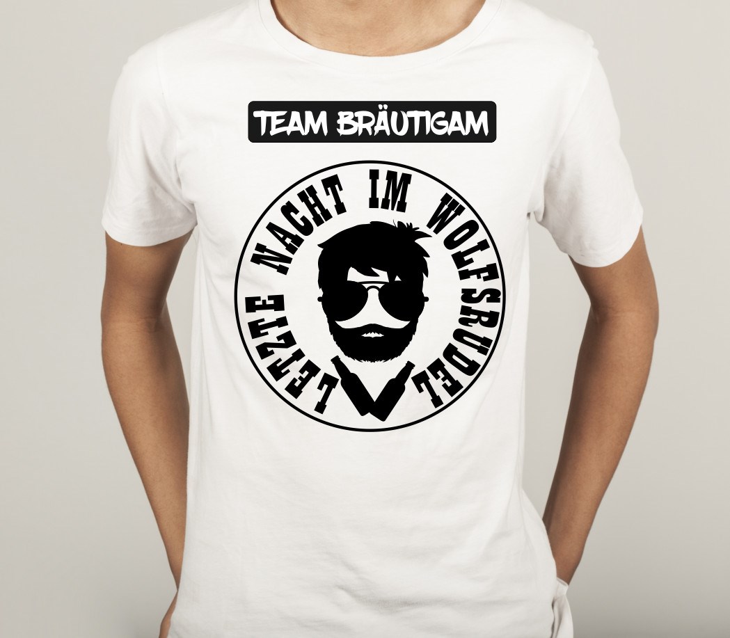 T-Shirt Poltern fürs TEAM: Letzte Nacht im Wolfsrudel - Hangover